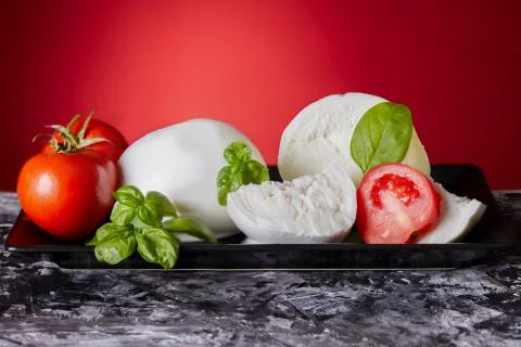 Mozzarella Cheese Stock Photos