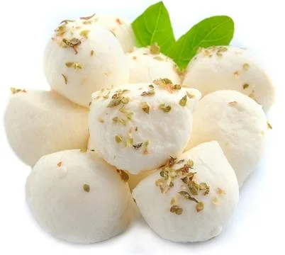 Mozzarella cheese . Stock Photos