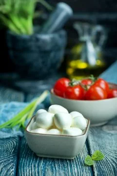 Mozzarella Stock Photos