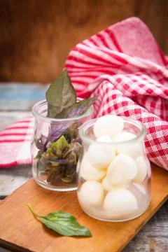 Mozzarella Stock Photos