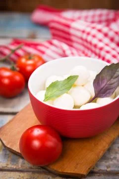 Mozzarella Stock Photos