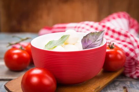 Mozzarella Stock Photos