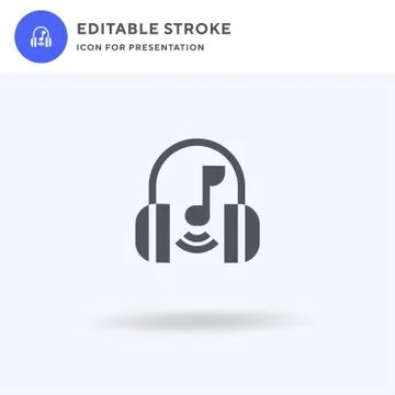 Mp icon vector, filled flat sign, solid pictogram isolated on white, logo Illustrazione stock