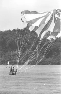 M.p. Jack Aspinal Who Was Injured Doing A Charity Parachute Jump. Stock Photos