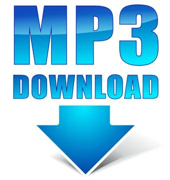 Mp3 download icon Stock Illustration