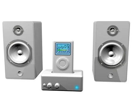 Mp3 music Stock Illustration