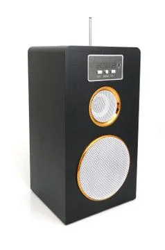 Mp3-player and fm-receiver Stock Photos