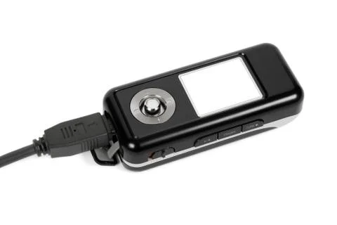 Mp3 player with blank screen Stock Photos