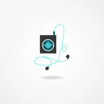 Mp3 player Stock Illustration
