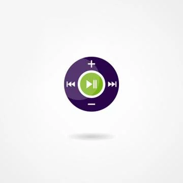Mp3 player Stock Illustration