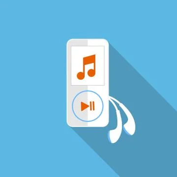 Mp3 player Stock Illustration