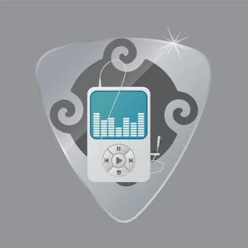 Mp3 Player Stock Illustration
