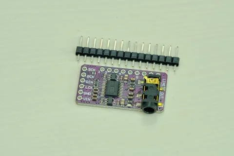 MP3 player module, voice module, 4 MB, voice playback, startup I/O, serial .. Stock Photos