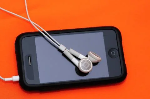 Mp3 player Foto stock