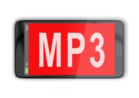 MP3 - technological concept Foto stock