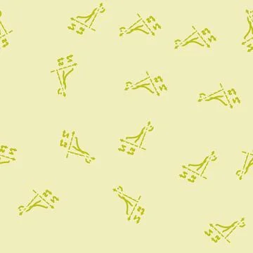 Mpemba effect unsolved mystery glyph vector seamless pattern 스톡 일러스트