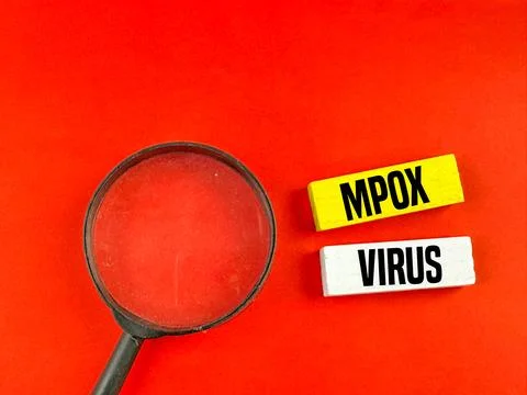 MPOX or monkey pox virus Stock Photos