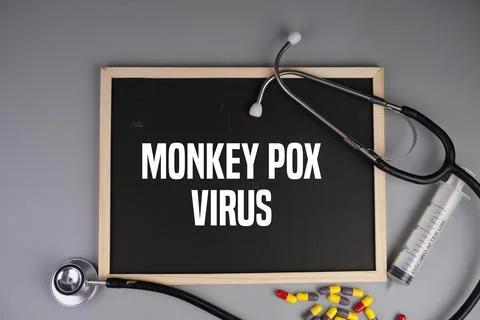 MPOX or monkey pox virus Stock Photos
