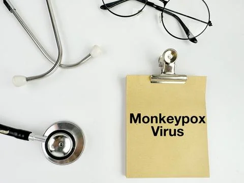 MPOX or monkey pox virus Foto stock