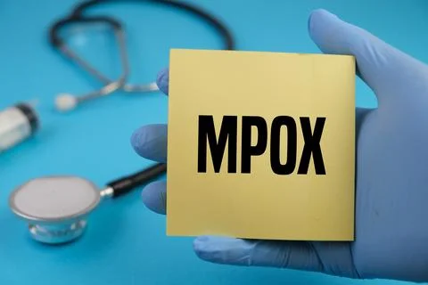 MPOX or monkey pox virus Stock Photos