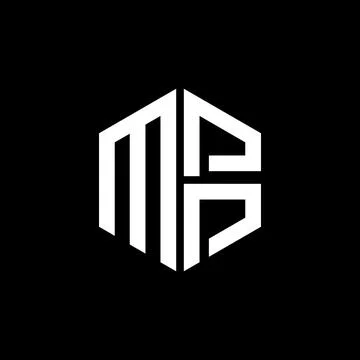 .MPP logo MPP icon MPP monogram MPP letter minimalist Circle flat Unique mo.. Stock Illustration