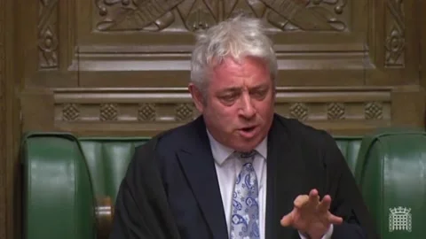 MPs reject amendment to extend Article 50 to hold second referendum Stock Footage 148644675