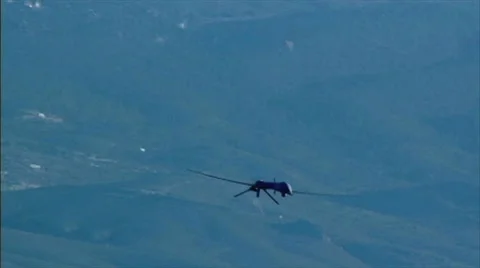 MQ-1 Predator Drone Video stock 41151728