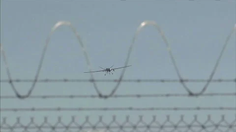 MQ-9 Predator Drone Stock Footage 41140098