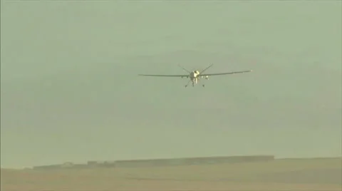 MQ-9 Predator Drone Video stock 41148659