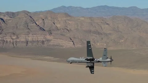 MQ 9 Reaper Stock Footage 296930785