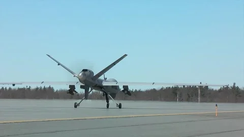 MQ 9 Reaper Stock Footage 296930877