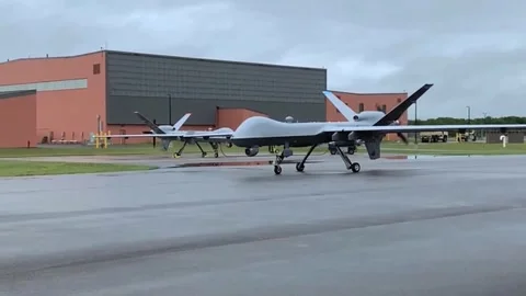 MQ 9 Reaper Stock Footage 296930938