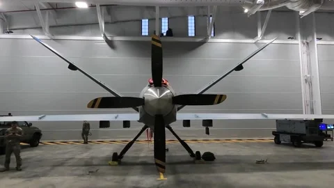 MQ 9 Reaper Stock Footage 296930983