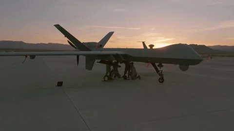 MQ 9 Reaper Stock Footage 296931149
