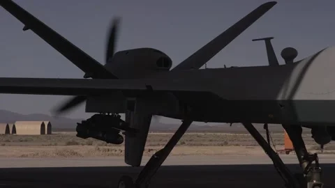 MQ 9 Reaper Stock Footage 296931196