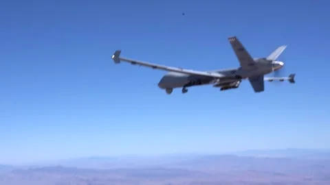 MQ 9 Reaper Stock Footage 296931246