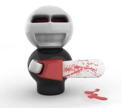 Mr bloody Stock Illustration