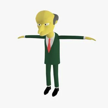 Mr. Burns 3D Model