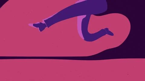 Mr fancylegs - leap Stock Illustration