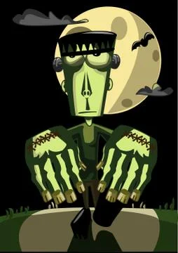 Mr. frankenstein Stock Illustration