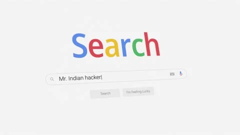 Mr. Indian hacker search on the internet bar Stock Footage 270910919