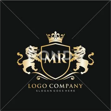 Premium Vector | Luxury royal lion heraldic logos