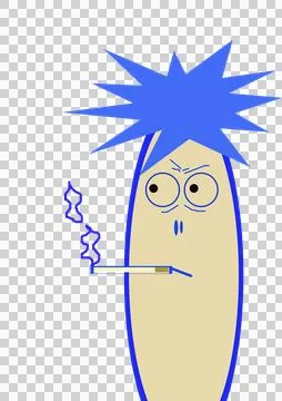 Mr smokers Stock Illustration