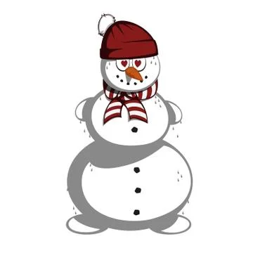 Mr snowman Stock Illustration