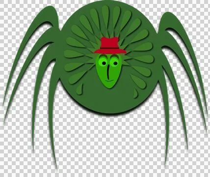 Mr spider Illustrazione stock