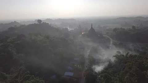 MRAUKU/MYANMAR Stock Footage 120412705