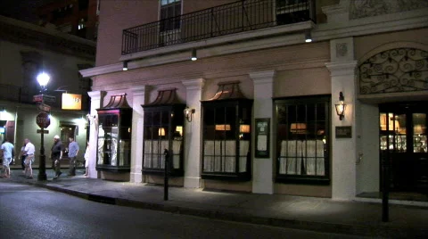 Mr.B's-Night-ws-pan Stock Footage 783464