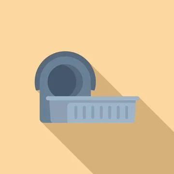 Mri equipment icon flat vector. Cerebral apparatus Ilustração Stock