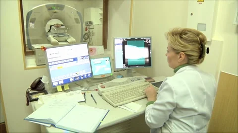 An MRI Stock Footage