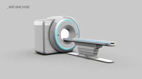 MRI Hospital Machine 3D Model